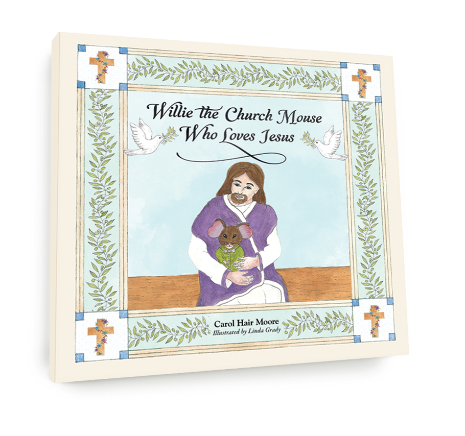 Book Cover – Willie the church mouse